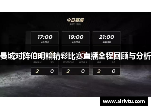曼城对阵伯明翰精彩比赛直播全程回顾与分析